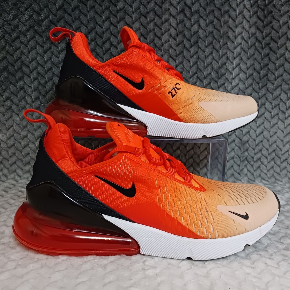 Nike Air Max 270 Orange Juice Women's Walking Running Sneakers Shoes Size 9.5